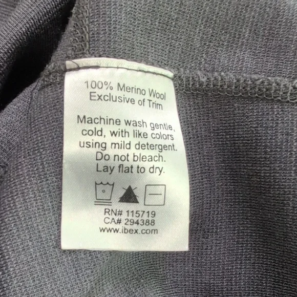 Ibex Charcoal Full-Zip Sweater - Picture 3 of 7